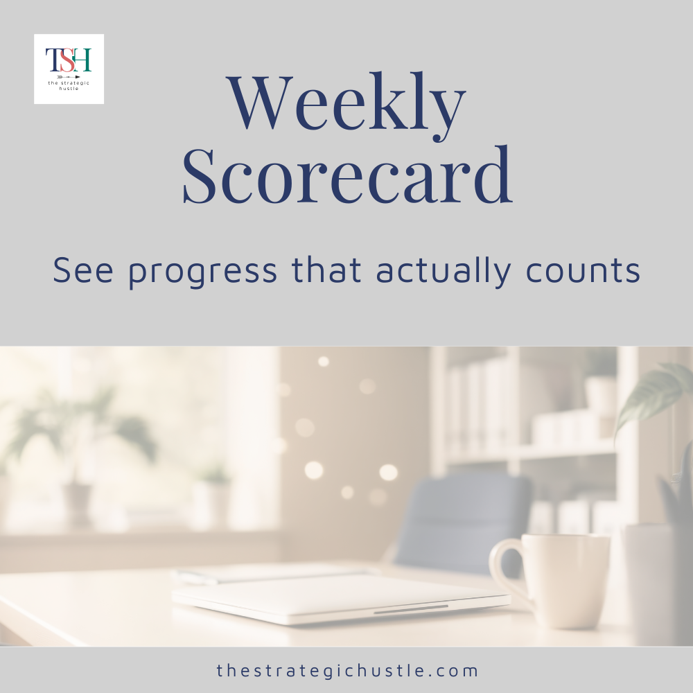 Weekly Scorecard